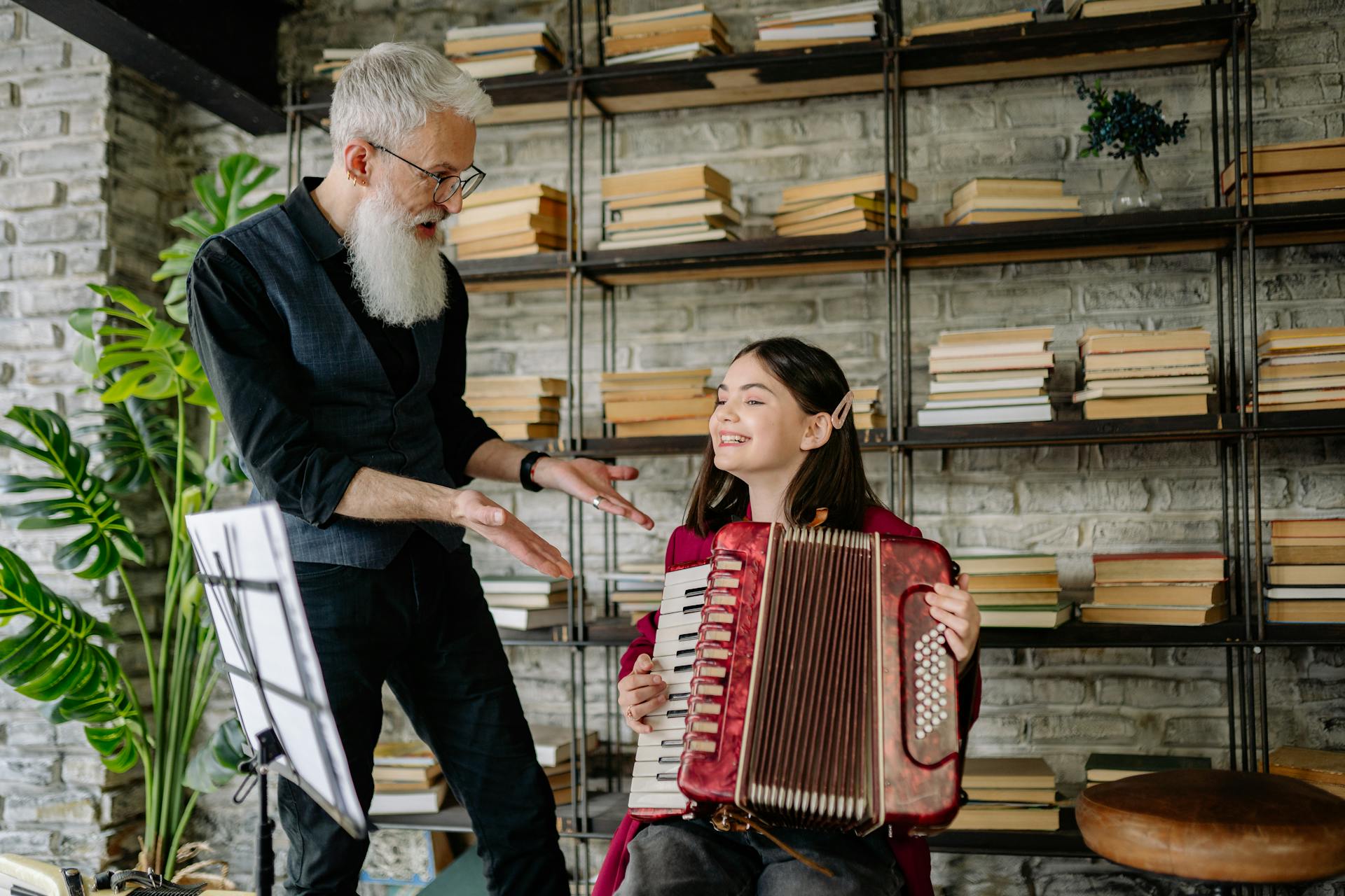 Orchestre ou ensemble de jeunes musiciens en répétition